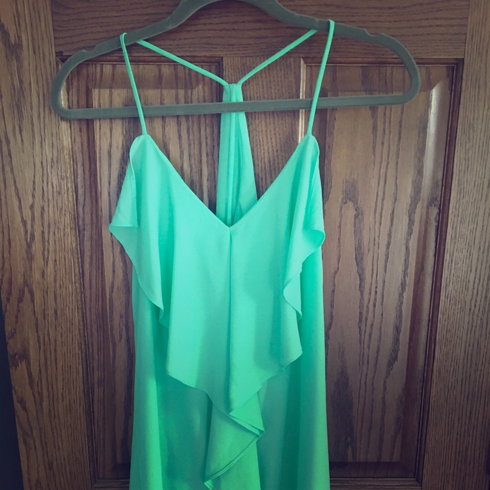 Mint green cami/tank/tunic